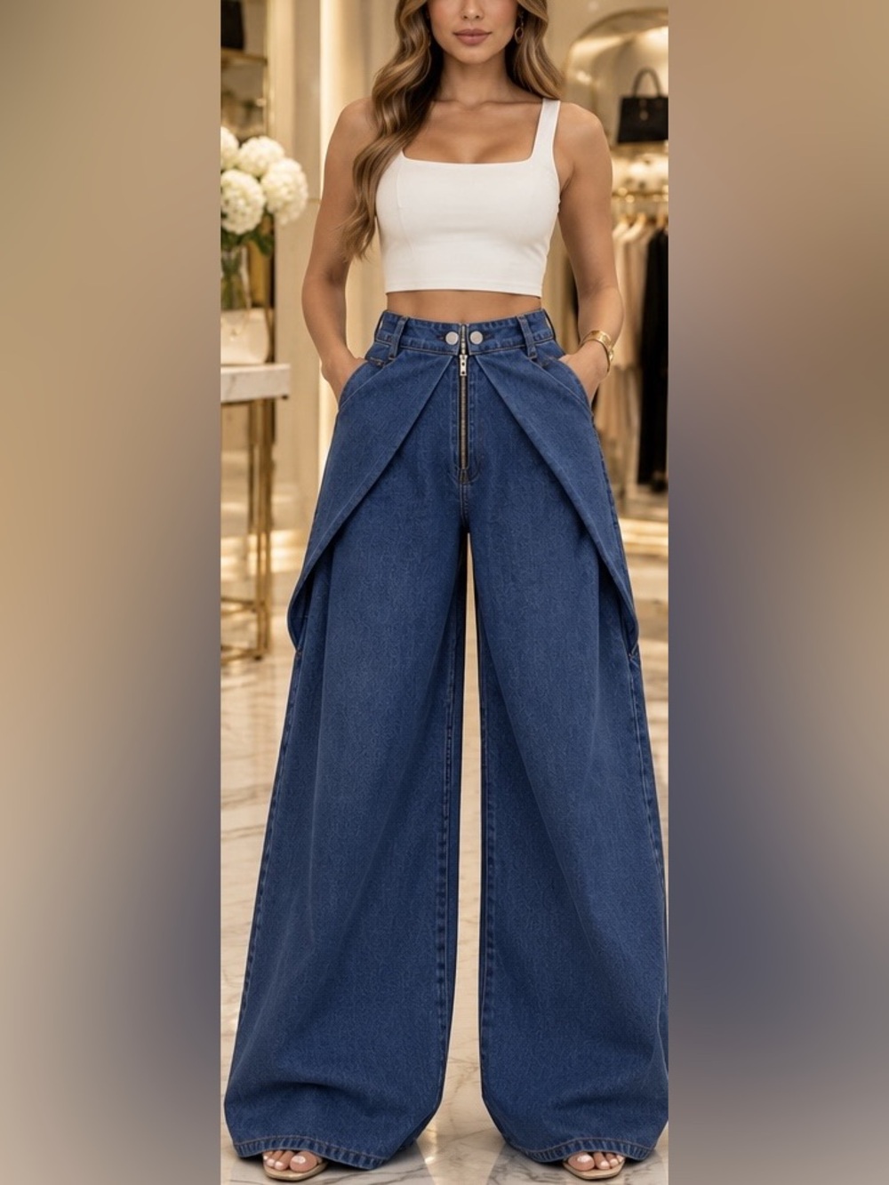 Wide Leg Jeans